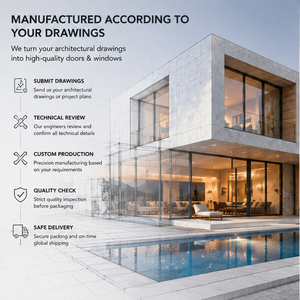 Custom Aluminum Storefront Doors and Windows