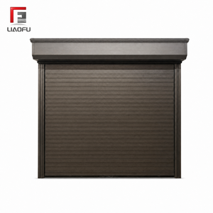 Compact Aluminum Roller Shutter Door Motorized Insulated Wind Resistant Roll up Door for Private Garage