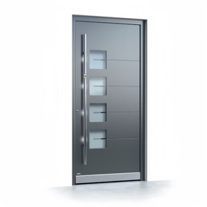 Custom Home Entry Security Villa Main External Entrance Aluminum Pivot Door