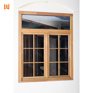 Replacement French Design Casement Windows Thermal Break Modern Glass Windows