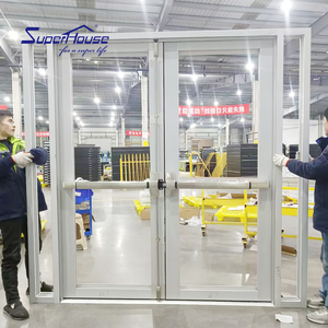 Superhouse High Quality Aluminum Glass Casement Hinged Swing Door