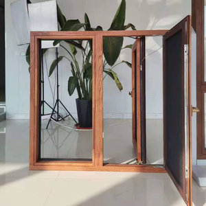 Customized Aluminum windows Double Glaze Glass