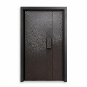 Cast Aluminum Front Entry Door Rust Proof Security Exterior Door