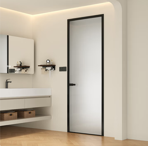 Modern Slim Profile Aluminum Alloy Villa Door