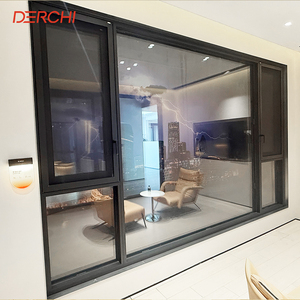 Simple Design Customized Size Aluminium Insulated Glass Windows