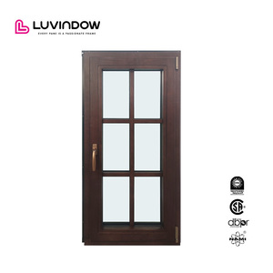 Climate Defense Wood House Windows Aluminum Clad Wood Casement Windows For Hill Country Estate