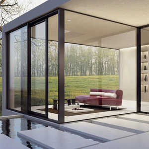 Big Balcony Heavy Duty Villa Double Glazed Sliding Door