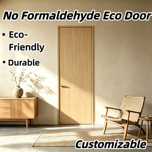 No Formaldehyde Green Aluminum Door Solid Wood Core