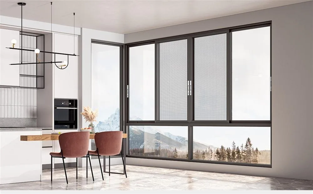 Sliding Exterior Aluminum Louver Screens