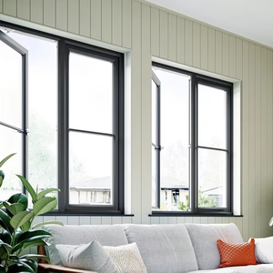 Prima High End Powder Coated Anthracite Grey Aluminium Casement Window