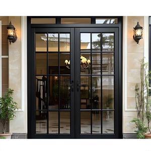 Sunnysky Factory Customized Front Entry Aluminum French Doors