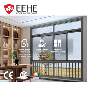 EEHE Aluminum Sliding Window Track Mosquito Net NFRC Certified