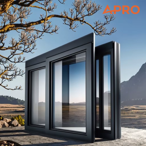APRO Thermal Insulation Sound Insulation Aluminum Sliding Double-glazed Window