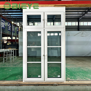 Custom 86 Aluminium Timber Composite Window Double Glazed Glass