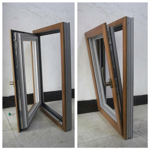 Soundproof Energy Saving Swing Double Glazing Triple Glazed Aluminum Casement Windows