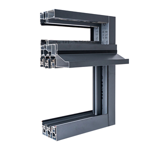 Hot Selling Aluminum Profile Sliding Casement Windows Doors System and Double Pane Door Windows for Home