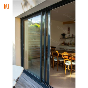 Factory Customized Aluminium Veranda Sliding Door Double Tempered Glass