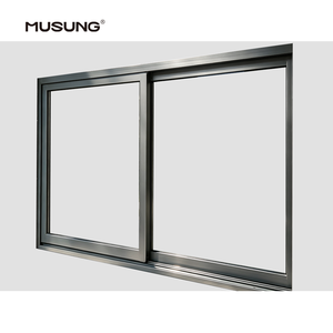 Modern High-End Aluminum Sliding Glass Doors Custom Exterior Entrance Doors