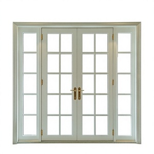 Sunnysky High Quality Patio Double Tempered Glazed Swing Glass Doors