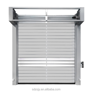 Custom Intelligent Aluminium Turbo Roller Gate Door