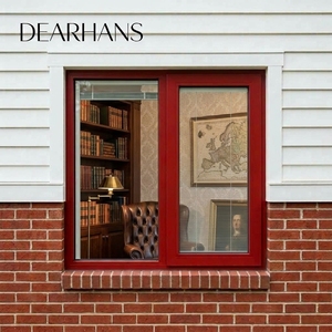 Double Glazed Soundproof Types Aluminium Profile Casement windows Impact windows Hurricane Proof Exterior windows for Home