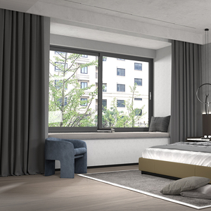 Australian Standard AS2047 Soundproof Aluminum Double Glazed Sliding Windows