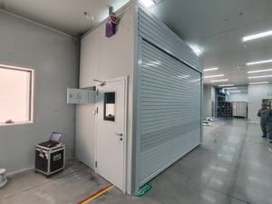 Custom Size Electric Emergency Exit Shopping Mall Hotel Fire Rolling Door