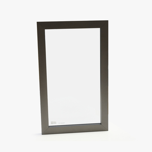 Modern Look Italy Quality Aluminum Frame Glass Door Grill Design For Wardrobes