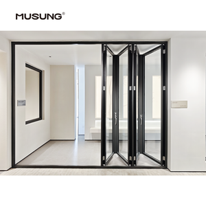 Balcony Accordion Bifold Door Exterior Aluminum Folding Doors