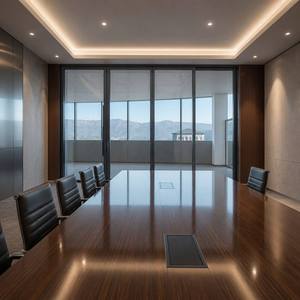 Aluminum Sliding Glass Door Double Glazed Slim Frame