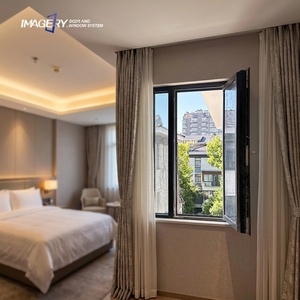 Modern Design Thermal Break Aluminum Casement Windows