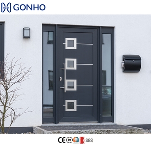 Modern Hurricane Proof Exterior Swing Aluminum Patio Bifold Doors with Glass