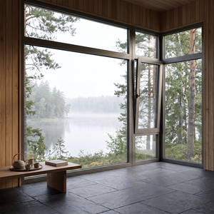Modern Swing Small Size Inward Opening Tilt Turn Window