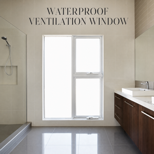 Bathroom Aluminum Awning Top Hung Window