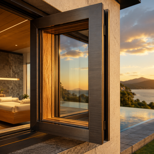 Aluminum Clad Wood Exterior Window Handcrafted Timber Warmth