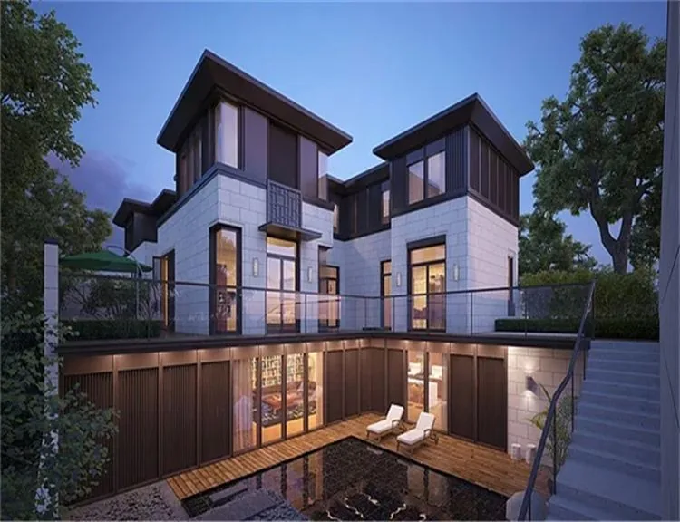 Completed architectural louver project packing